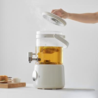 220 В 2,8 л походный фруктовый винный и цветочный чайный ковш с постоянной температурой и дозатором для чайника