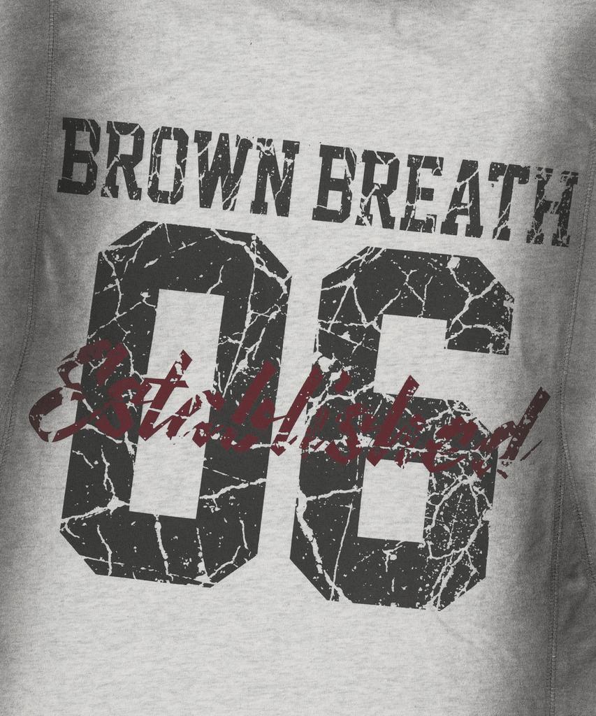 Футболка BROWNBREATH с нанесенным швом - Овсянка