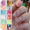 Nail Art Glitter Japanese Color Macaron Shell Paper Candy Chips Diy Nail Glitter
