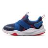 Li Ning Детская Мода Универсальные Амортизирующие Отскок Низкие Повседневные Кроссовки Детские кроссовки Синий YKNU120-3