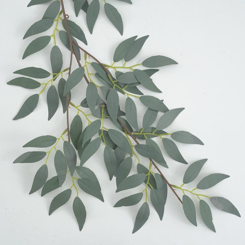Wedding Background Vine With Eucalyptus Leaves For Photography And Home Decor 172cm