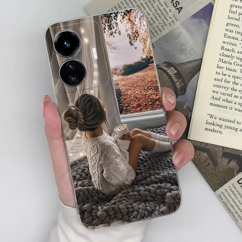 Для Vivo Y97 Y90 Y91C Y83 Y9s Y55 Y73 Y75 Y51 Y52 Y77e Чехол для телефона с защитой от падения Прозрачный мягкий силиконовый модный бампер для мальчиков и девочек для Vivo