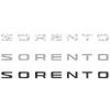 Metal Car Styling Letters Emblem Front Hood Rear Trunk Body Badge Sticker for KIA SORENTO RIO SOUL CEED Forte K3 K7 Accessories snpwz70