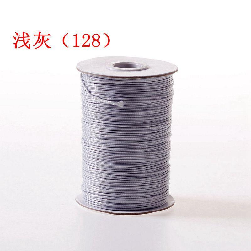 Материал для ожерелья и браслета, ювелирные аксессуары, разноцветная вощеная веревка, 200 ярдов в рулоне вощеной нити, плетеная проволочная веревка своими руками