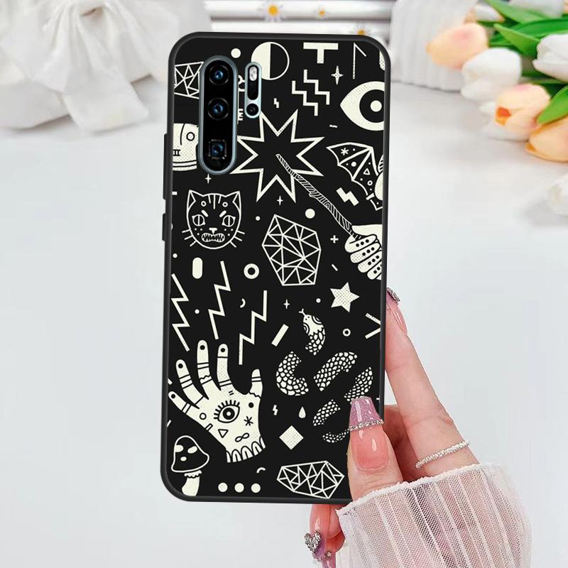 МАГИЯ Колдовство Колдунья Моряк Для Huawei Nova 12i 11i 8i 12s Y73 Y72 Y61 Y91 Y90 Y70 Y60 9 10 SE P30 P40 Lite P60 Pro Чехол