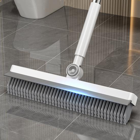 Длинная ручка для щетки для пола, вращающаяся на 360 градусов головка швабры, эргономичный дизайн