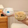 Stuffed Animals Orange Cat Dolls Pendants Fluffy Grey Cat Plush Dolls  Kids Toy