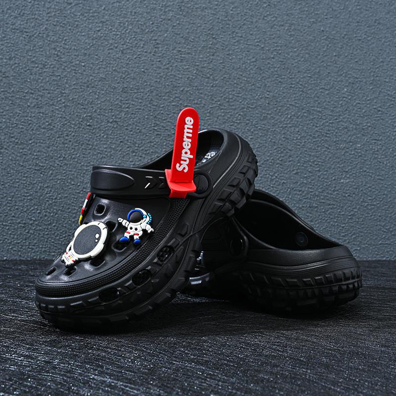 Летние детские мультяшные ЭВА клоги для мальчиков и девочек, дышащие, нескользящие, пляжная обувь различных цветов и размеров для активного отдыха