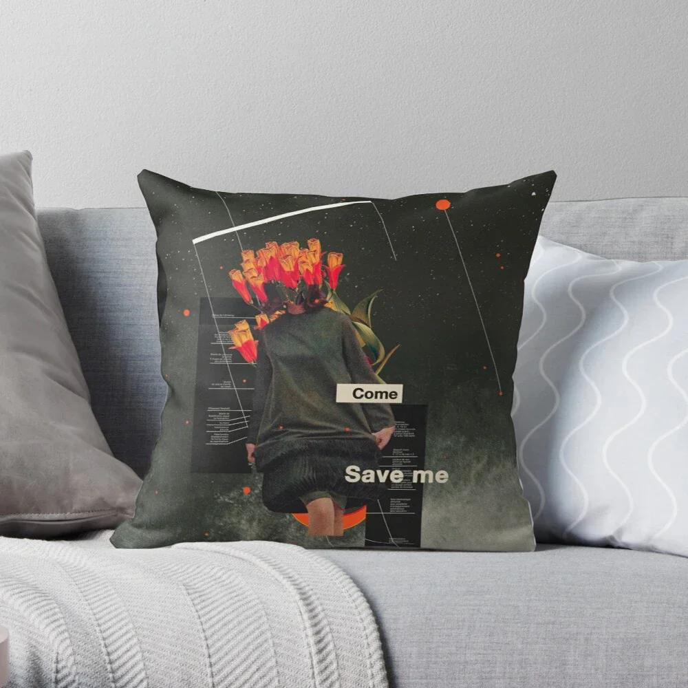 Королевский синий желтый серый принт чернилами льняная наволочка чехол для подушки дивана украшение дома можно изготовить на заказ для вас 40x40 50x50