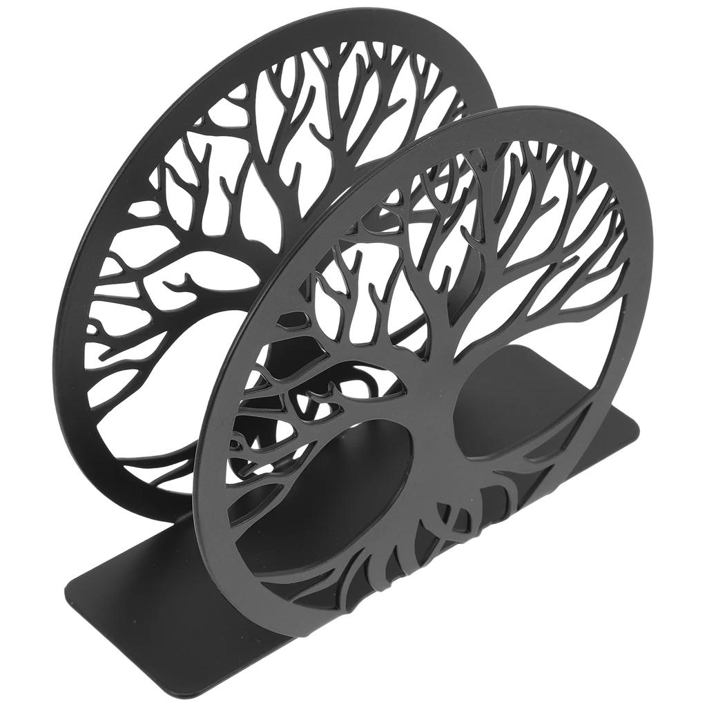 Салфетница современная черная Салфетница для стола Салфетница из нержавеющей стали оптом для кухни Кофейни Столовой