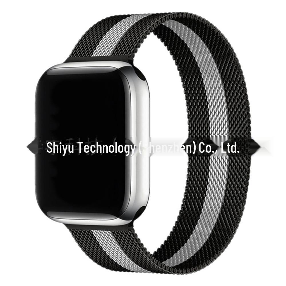 Совместимый металлический ремешок-петля для Apple Watch Series 5-9, SE
