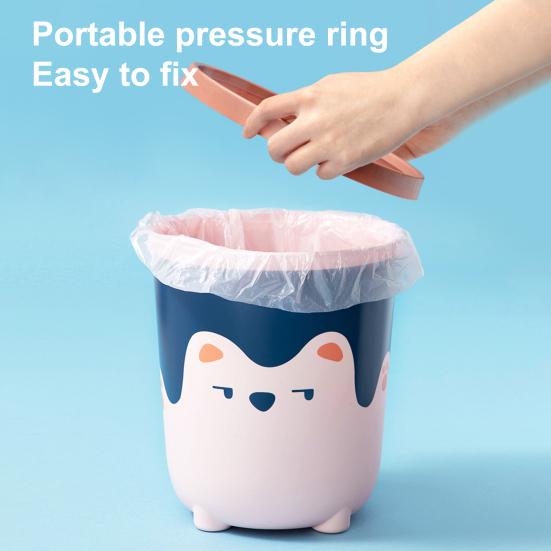 Мусорное ведро для мусора, многофункциональное полипропиленовое пластиковое ведро большой емкости, широкое применение, мусорное ведро для офиса