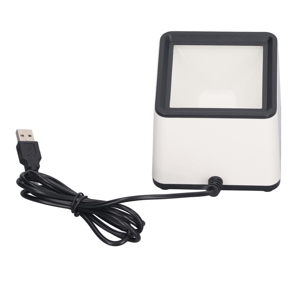 Hands Free сканер штрих-кода голосовое объявление быстрый ответ 2D настольный считыватель штрих-кодов для бизнеса