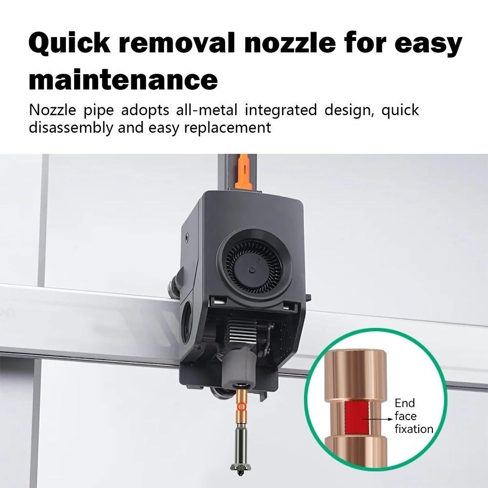 Dual-Material 3D Printing Nozzle Quick-Swap Printer Head Assembly for Anycubic Kobra 3 Max Combo