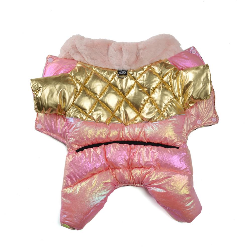 Зимняя теплая одежда для собак, водонепроницаемая куртка для щенков, комбинезон для маленьких и средних собак, кошек, флисовое пальто для чихуахуа, французского бульдога, пуловер для домашних животных