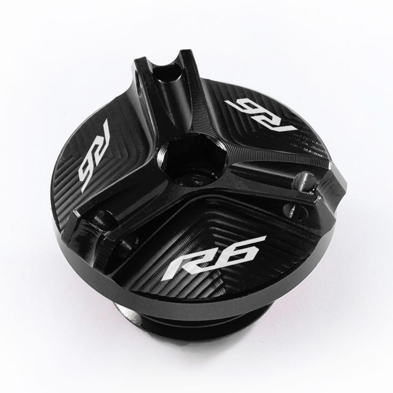 Для Yamaha R6 YZF R6 YZFR6 YZF-R6 2010-2022 крышка топливного бака переднего и заднего тормоза и защита крышки заливной горловины