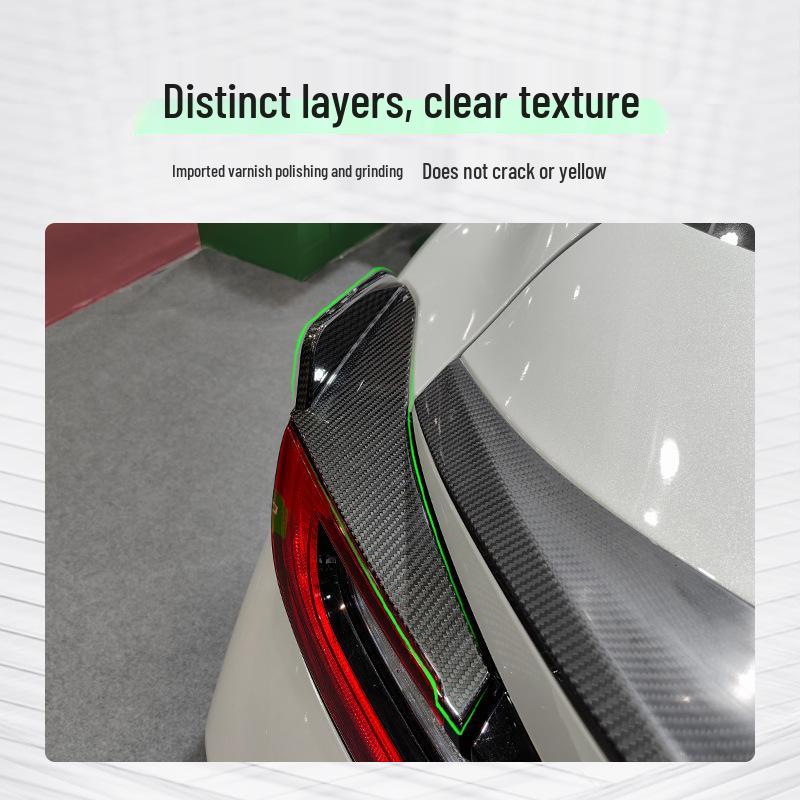 Дефлектор заднего фонаря из углеродного волокна для 2022 Toyota 86/Subaru BRZ