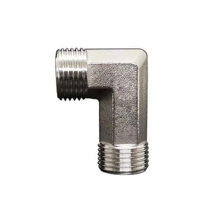 Колено из нержавеющей стали 201 1/2" 3/4" 1" BSPP Внутренняя и наружная переходная труба Фитинг-адаптер Соединитель