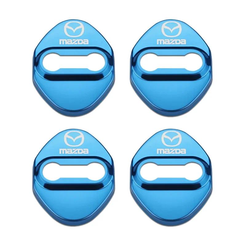 2025 Горячий Для Mazda CX-4 CX-5 CX-3 Atenza Axela 3 6 Grand Tourer Нержавеющая Сталь Крышка Замка Двери Защитный Чехол Наклейка Автомобили St