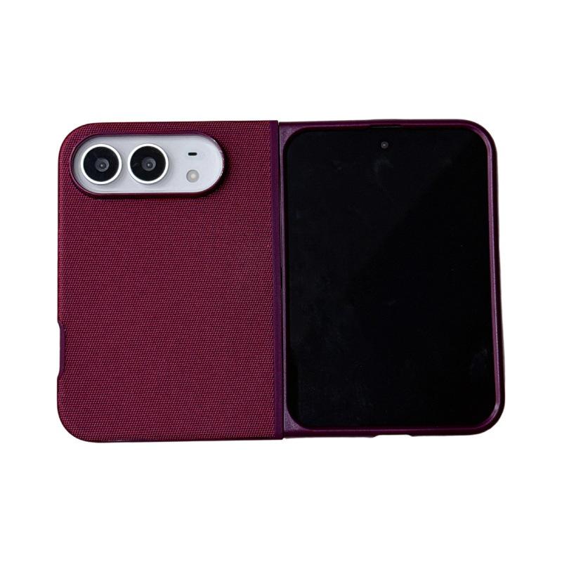 iPhone Duo Magnetic Tech Fabric Phone Case with Foldable Screen & Advanced Drop Protection