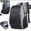 Многофункциональный деловой рюкзак для ноутбука, USB-зарядка, ночное отражение, мужская сумка-рюкзак, повседневная сумка
