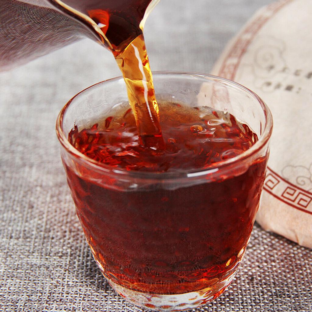 200 г приготовленного чая пуэр премиум-класса, спелый чай, черный чай Пуэр, чай из старого дерева Юньнани