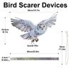 Pest Control Bird Repel Scare Devices Waterproof Fake Bird Repellent  Courtyard