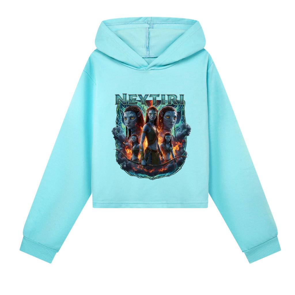 5417 Детские Девочки Печатные Хлопок Цветные С Длинным Рукавом Худи