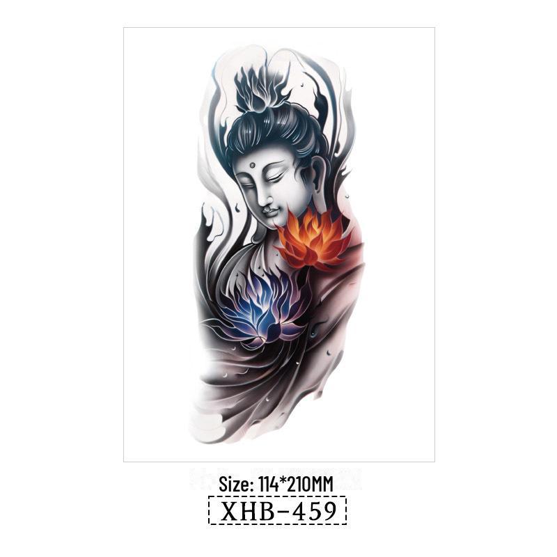 3D реалистичные временные татуировки-наклейки с изображением бабочек, тигров и змей