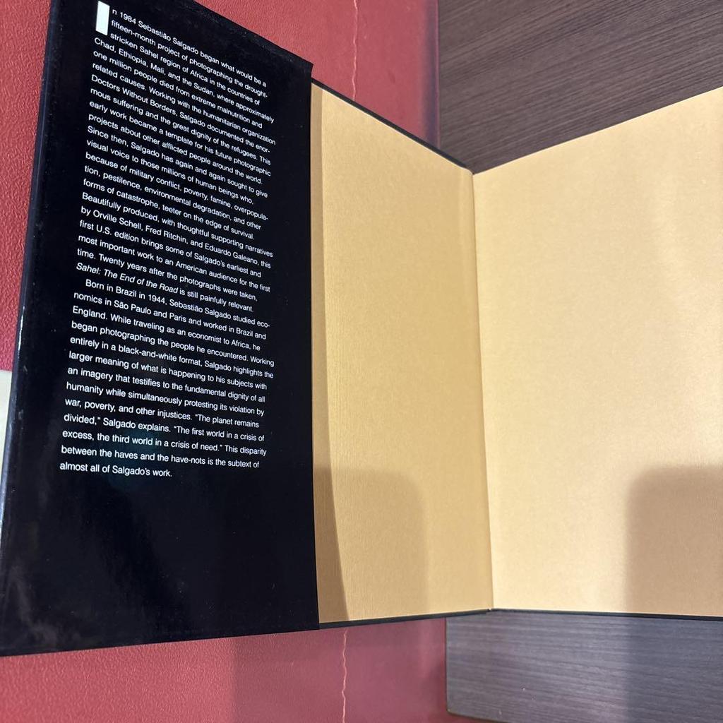 [Б/У] Доставка включена САХЕЛЬ КОНЕЦ ПУТИ Иностранная книга Художественный фотоальбом