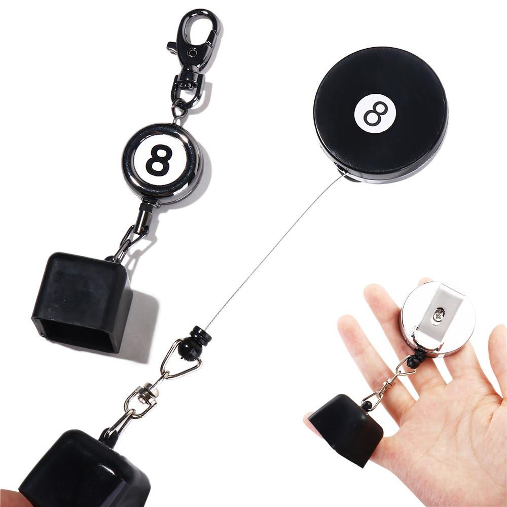 Clip Billiards Chalk Holder Snooker Pool Chalk Holder Retractable Choker Clip Chalk Storage Holder
