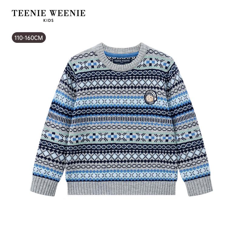 Teenie Weenie Жаккардовый пуловер для мальчиков