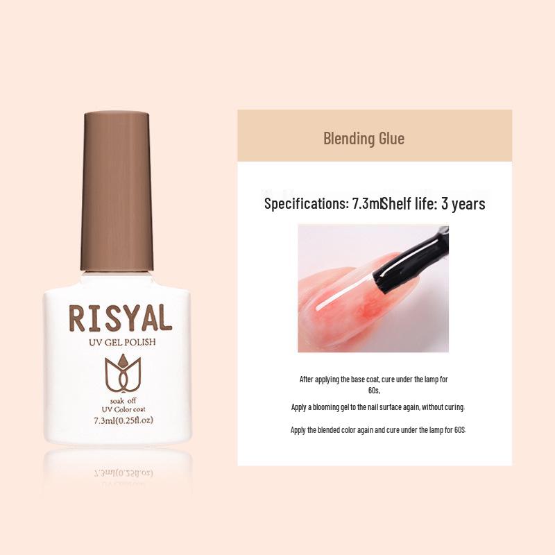 Nail Art Gel: Removable Base, Edge Sealer, Strong Adhesion, Diamond & Blooming Gel, Crystal Plating, Top Coat Polish.