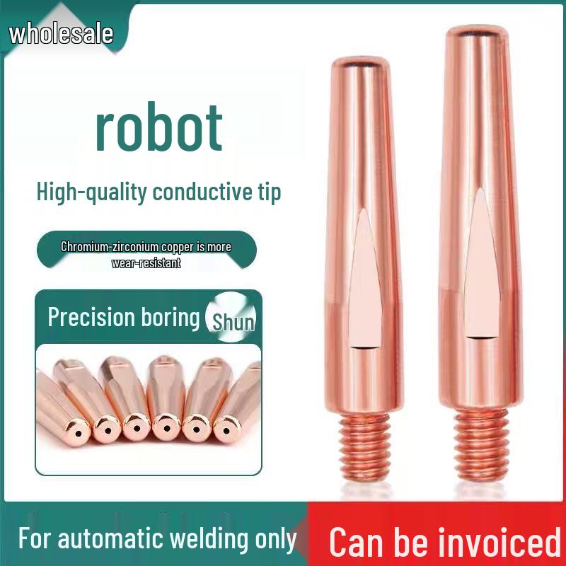 Набор токопроводящих наконечников для автоматической MIG-сварки: Форсунки 0,8/1,0/1,2, Хромоциркониевая медь