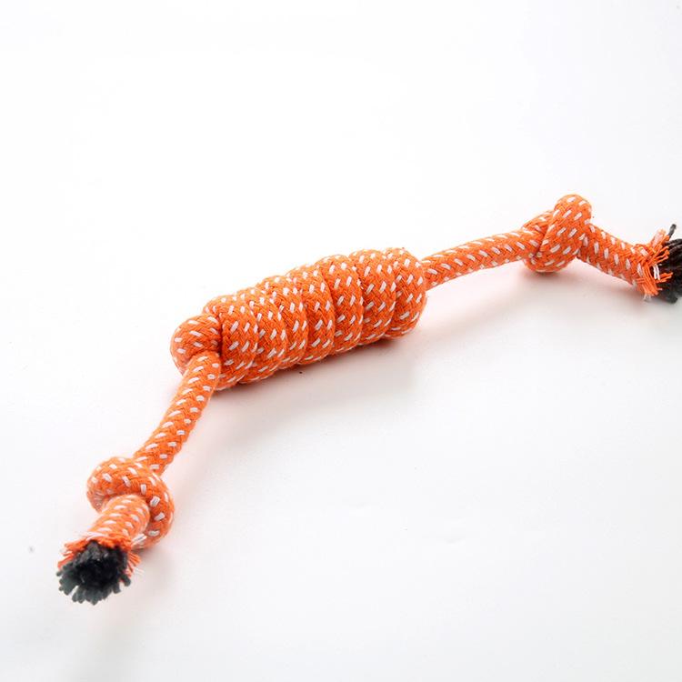 Игрушка для жевания в виде веревки для собак, для дрессировки на открытом воздухе, веселых игр, игрушек для кошек и собак, для больших и маленьких собак, прочная плетеная веревочная игрушка, антистрессовая игрушка-фиджет