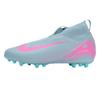 Superfly 10 Academy Assassin 16 Comfortable Fashion Non-Slip Durable Mid-Top Kids Football Shoes Kids Football Shoes Blue Pink FQ8308-301