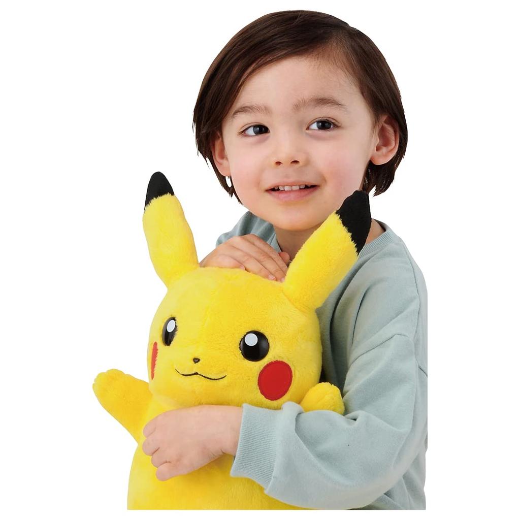 TAKARA TOMY «Карманные монстры тугие! Мягкая игрушка «Говорящий Пикачу» Покемон Для детей от 3 лет и старше Соответствует стандартам безопасности игрушек Сертификация ST Mark Покемон