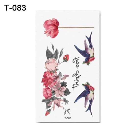 Fashion Unique Flower Animal Waterproof Temporary Tattoo Stickers Body Art Gift
