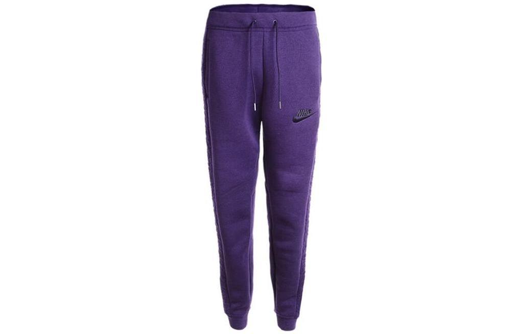 Nike Спортивные штаны женские фиолетовые 841649-524