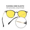 Модные новые солнцезащитные очки ночного видения TR Frame для мужчин и женщин с круглой оправой UV400, солнцезащитные очки унисекс, роскошные компьютерные очки с блокировкой синего света