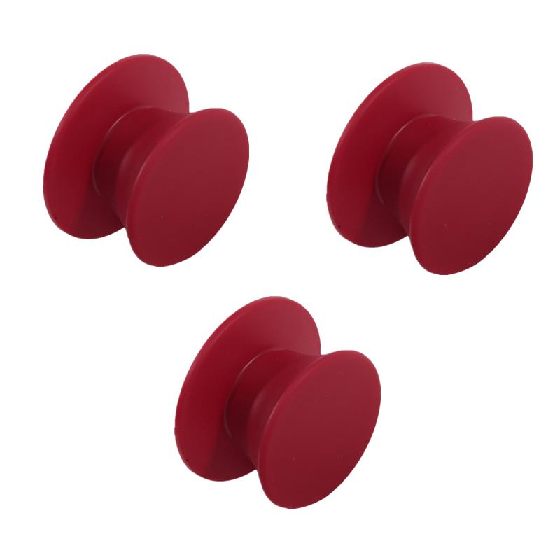 1/2/3 шт. ручка для крышки кастрюли силиконовая универсальная ручка для кастрюли сменная кухонная крышка для посуды ручки для крышки кастрюли черная кухня