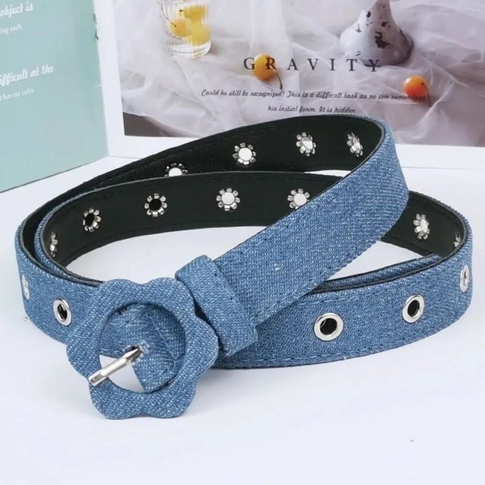 Adjustable Decorative Waist Strap Slim Fit Casual Waist Belt Casual Denim Waist Belt Daily Outfit