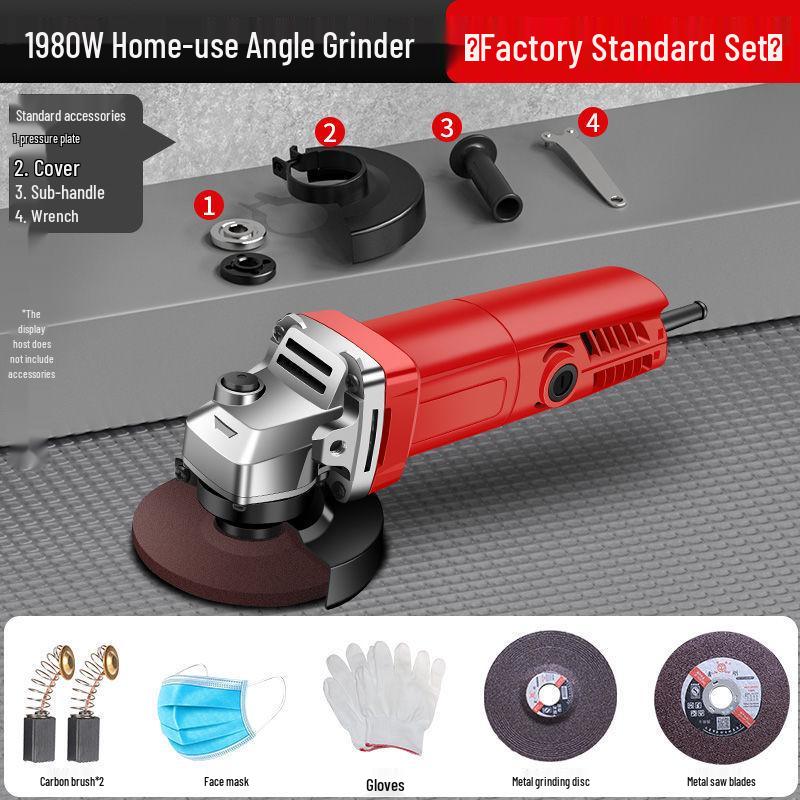 Многофункциональная угловая шлифмашина и полировальная машина для бытового использования