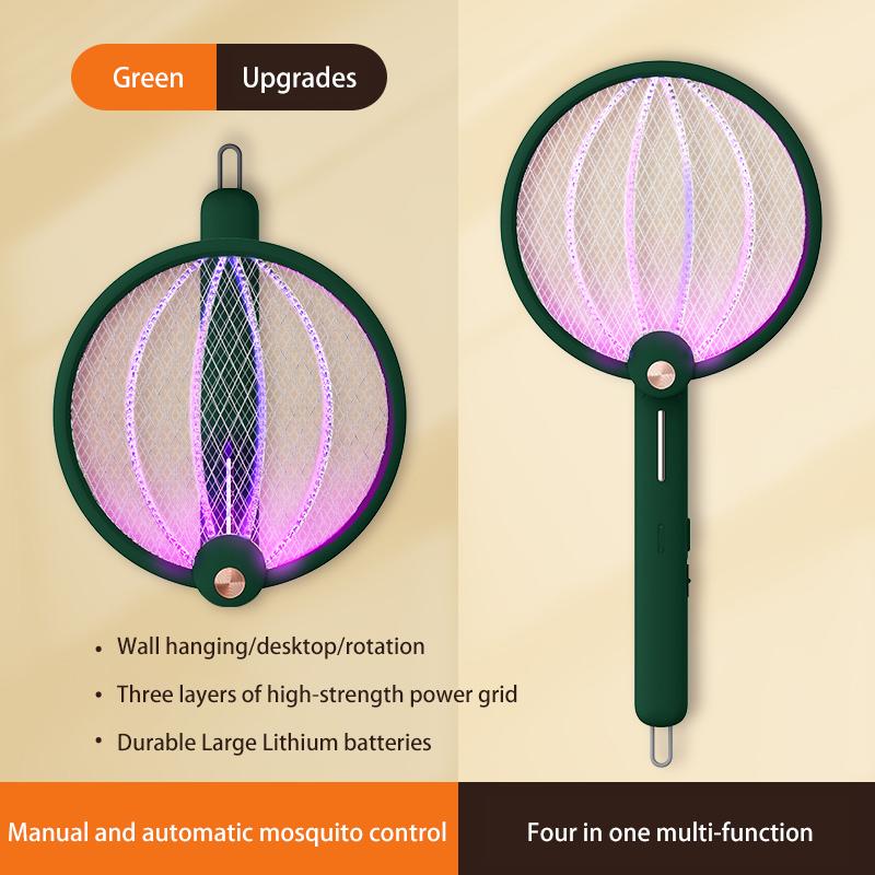 Модернизированная складная электрическая мухобойка для комаров Raquet Mata Mosquito Electrico USB перезарядка Tue Mouche de Electric Mosquito Zapper