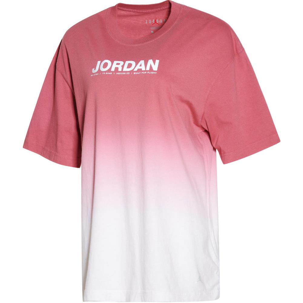 Jordan Футболка женская розовая белая CU6373-101