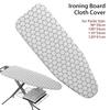 1Pcs With Elastic Edge Ironing Board Cover Stain Resistant Ironing Cover  For Ironing Table