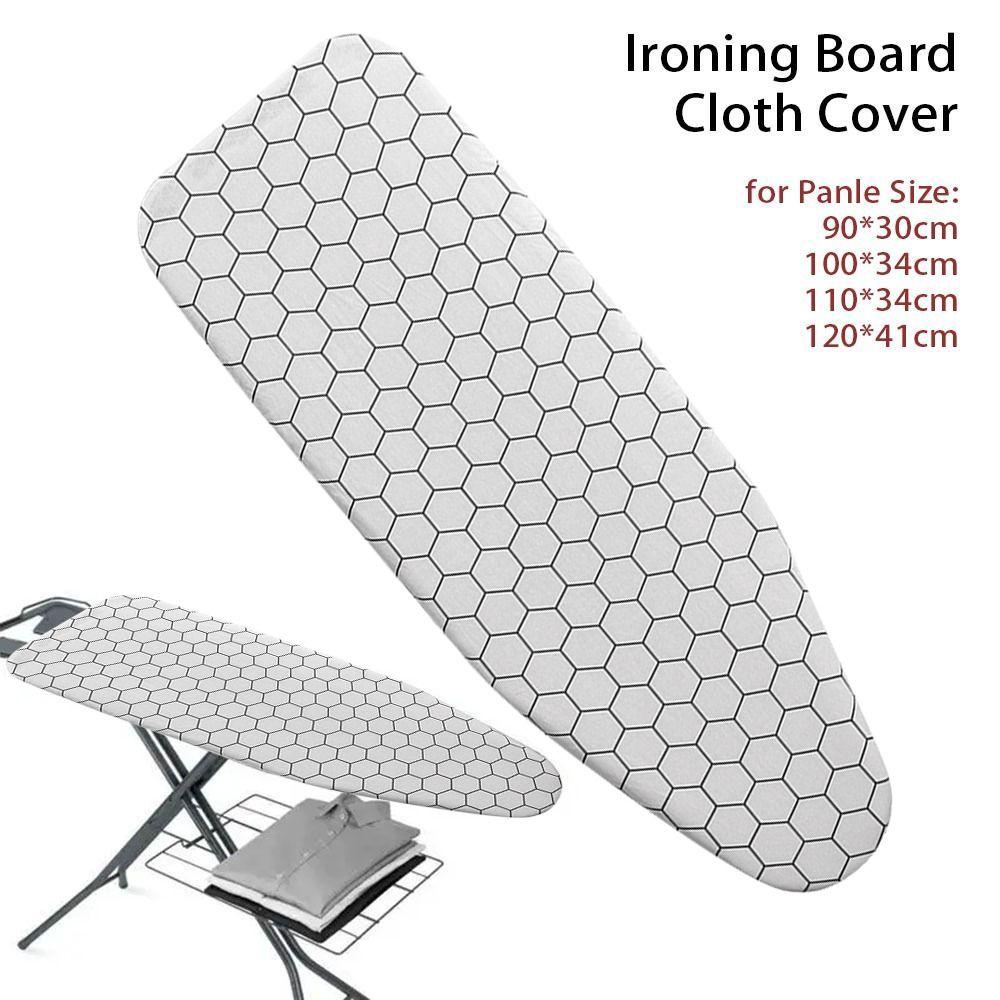 1Pcs With Elastic Edge Ironing Board Cover Stain Resistant Ironing Cover For Ironing Table
