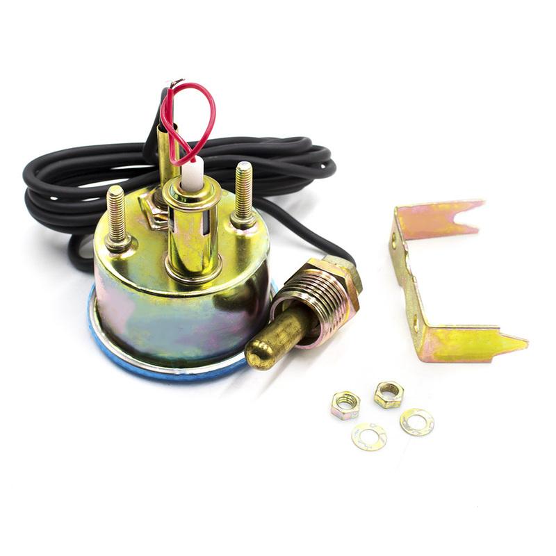 2inch 52mm Electrical Mechanical Car 12V DC Water temp Temperature Gauge Black Face Fahrenheit Water Temp meter