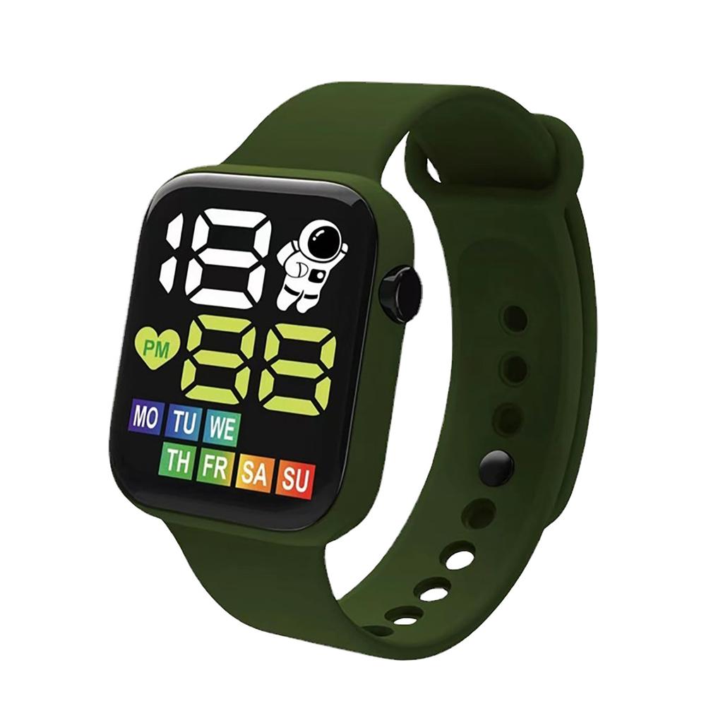 Children's Sports Watch Display Week Suitable For Outdoor Electronic Watch For Students
