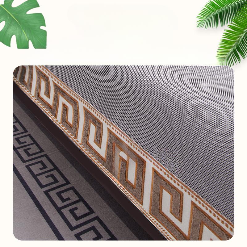 New Chinese Sofa Cushion Non-Slip Sofa Slipcover Four Seasons Universal Solid Wood Sofa Cushion Backrest Cover Towel